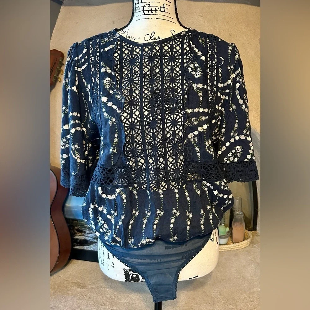 Free People Bali Tate Bodysuit